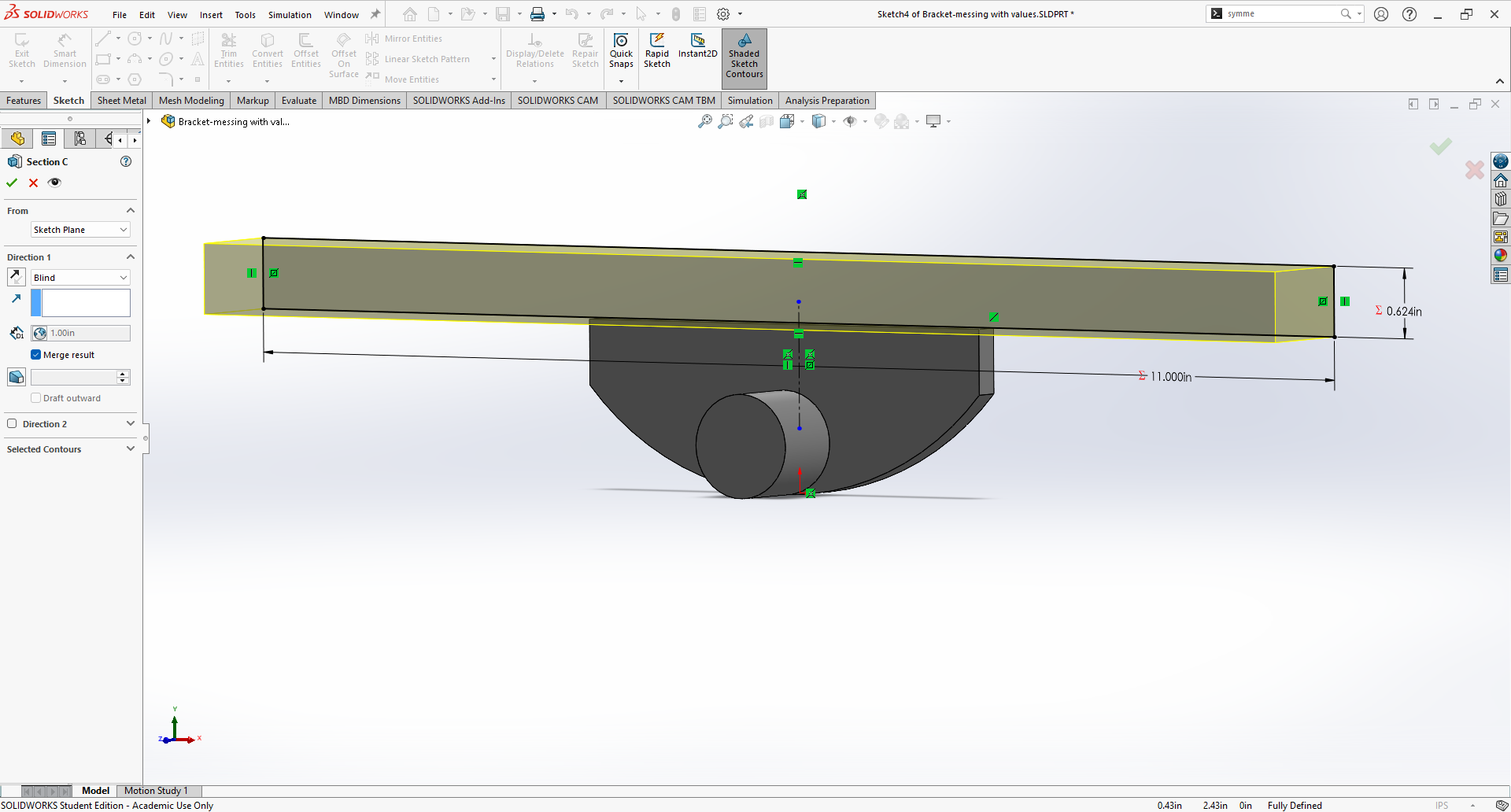 Section C Extrusion
